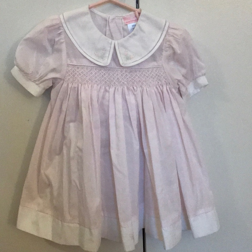 Petit Ami Smocked Dress, 18 Mos